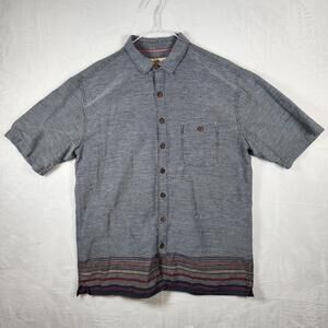 Vintage The Territory Ahead Short Sleeve Button Down Casual‎ Shirt Size XL Tall